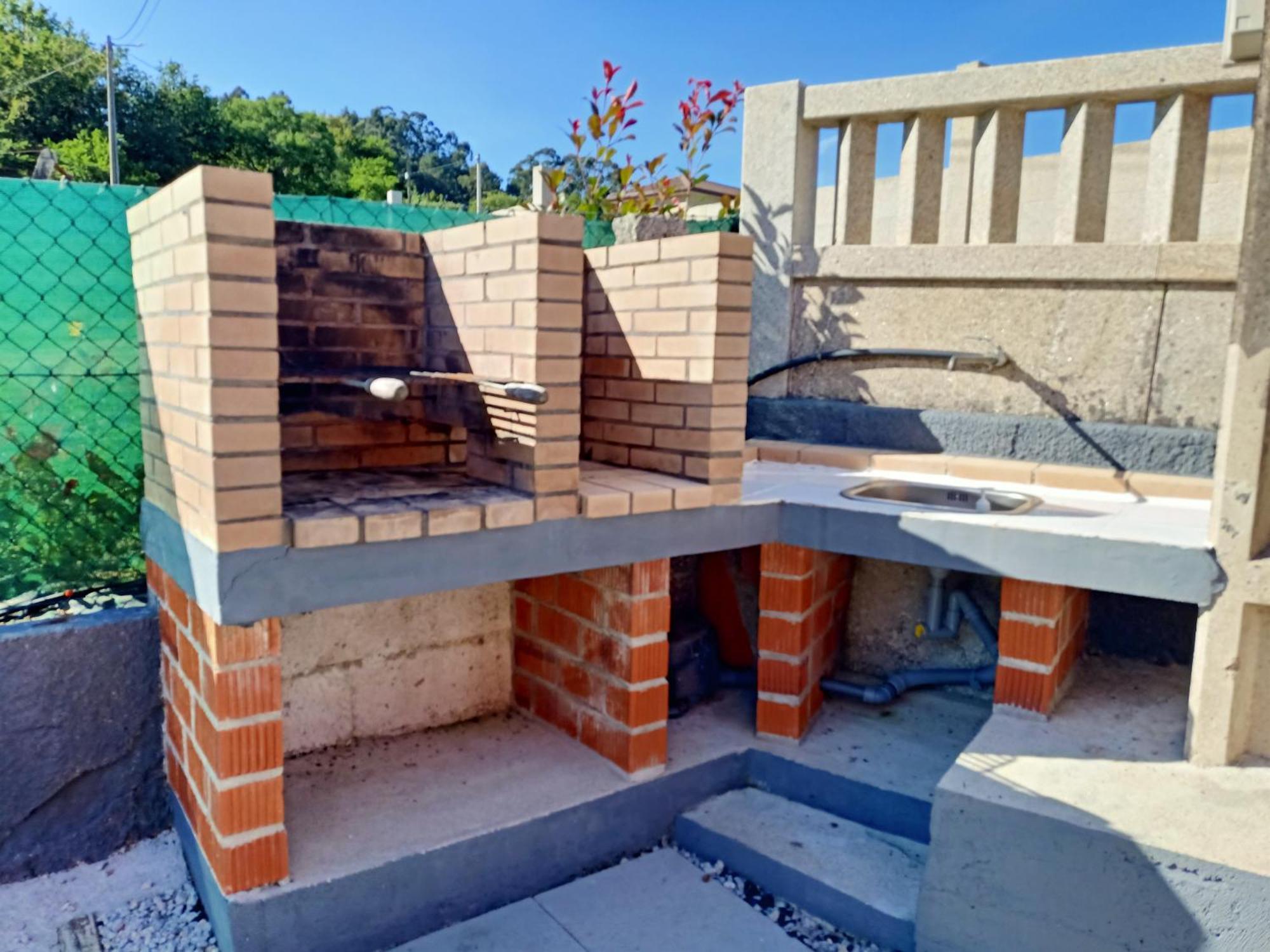 Apartamento En Bloque Vivienda Con Piscina Y Barbacoa A 15 Min De La Playa Meis Exterior photo