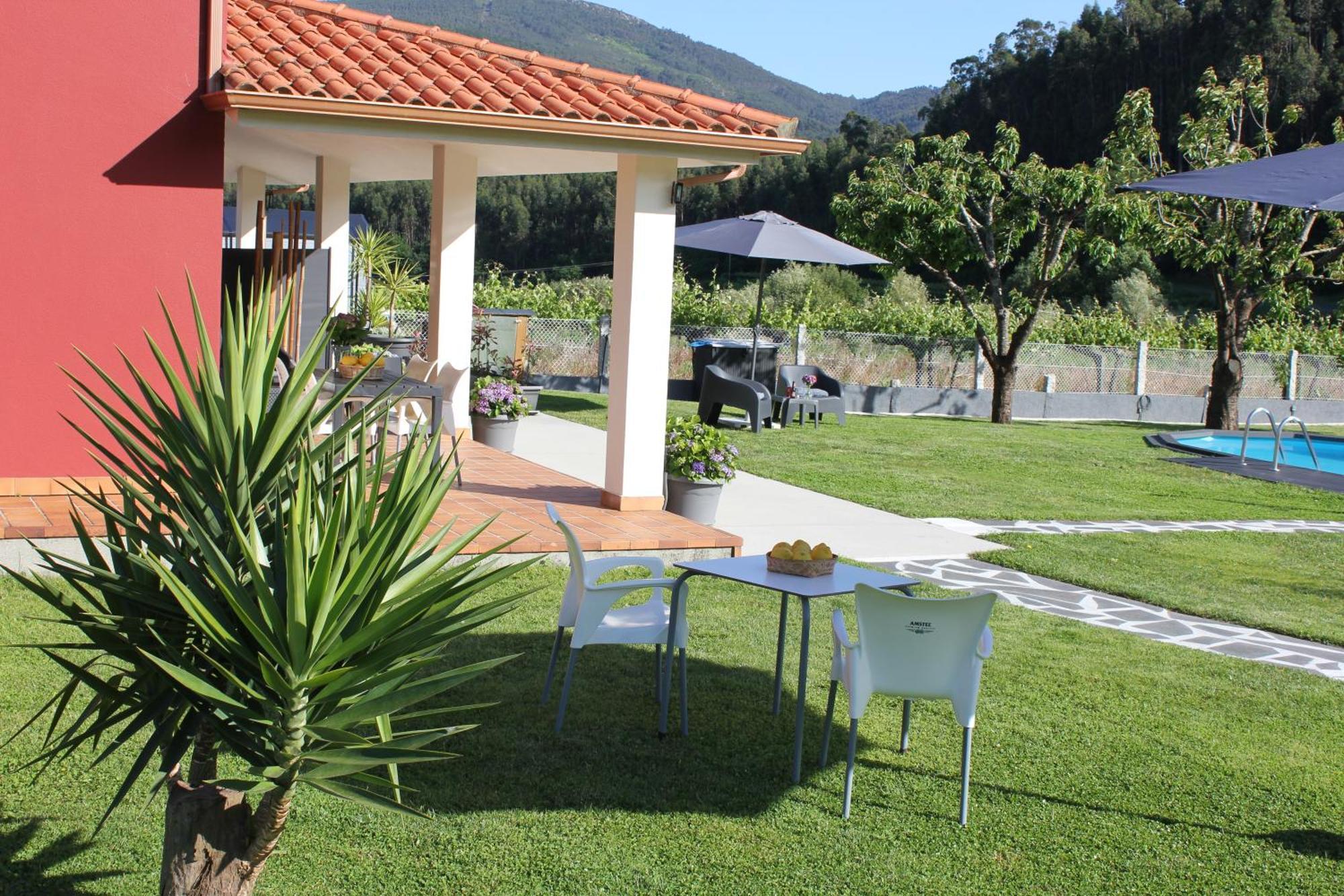 Apartamento En Bloque Vivienda Con Piscina Y Barbacoa A 15 Min De La Playa Meis Exterior photo