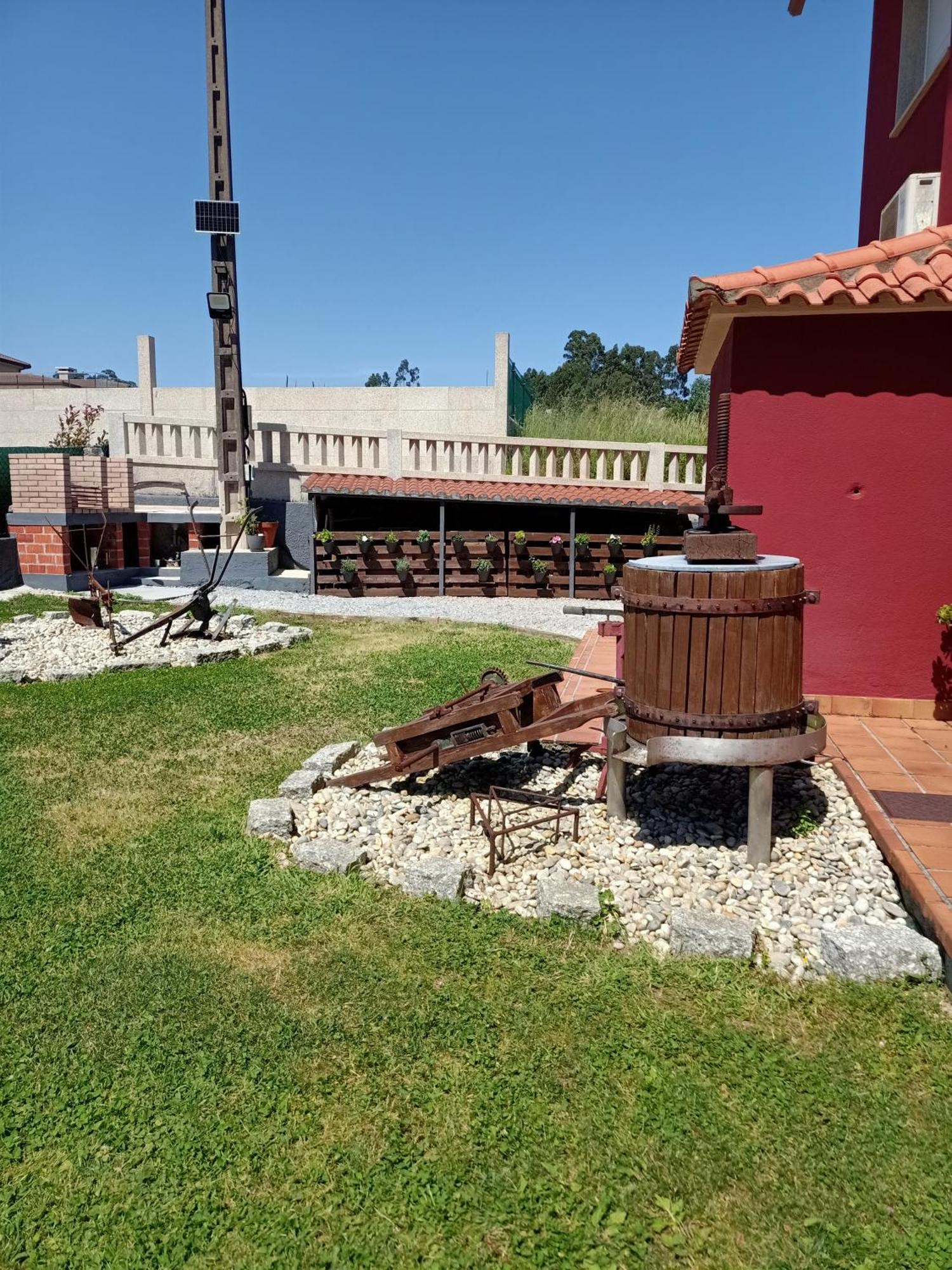 Apartamento En Bloque Vivienda Con Piscina Y Barbacoa A 15 Min De La Playa Meis Exterior photo